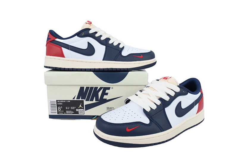 【AA1XH】警灯联名 乔丹1代低帮 HQ2993-100 Air Jordan 1 Retro Low OG 'Howard University'