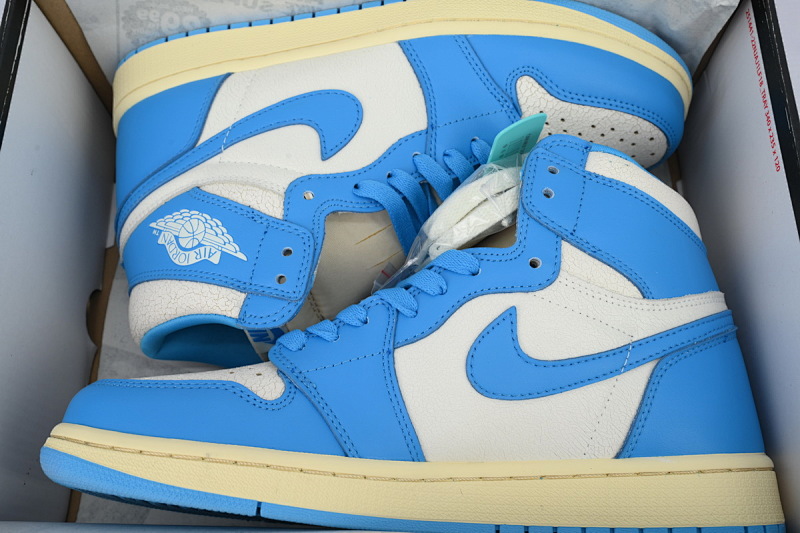 【BA7XH】复古北卡蓝  乔丹1代复古篮球鞋 DZ5485-402 Air Jordan 1 Retro High OG 'UNC Reimagined'