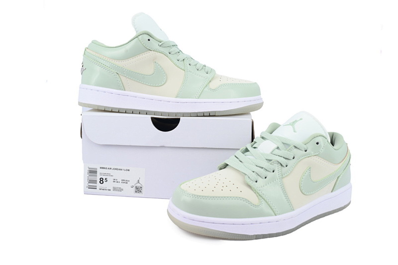 【AA1AQ】淡绿 乔丹1代低帮 HF4078-100 Air Jordan 1 Low SE 'Seafoam Sail'