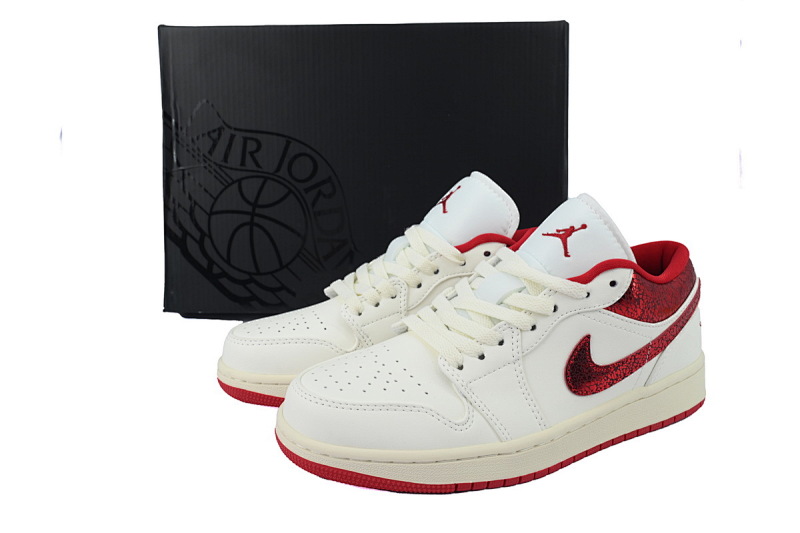 yupoo_324921_fae7c9d4.jpg 【AA1AQ】红宝石米白 乔丹1代低帮 HT9338-106 Air Jordan 1 Low 'Ruby'