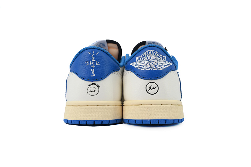【CA1XP】白蓝 XP版乔丹1代 DM7866-104 Fragment Design x Travis Scott x Air Jordan 1 Retro Low
