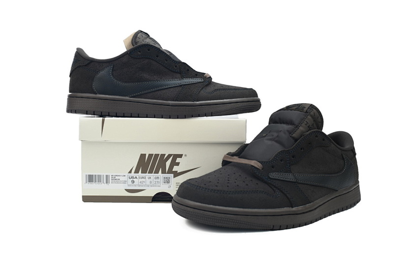 【CA1XP】9.0黑棕倒 XP版乔丹1代 DM7866-202 Travis Scott x Air Jordan 1 Retro Low OG SP 'Velvet Brown'