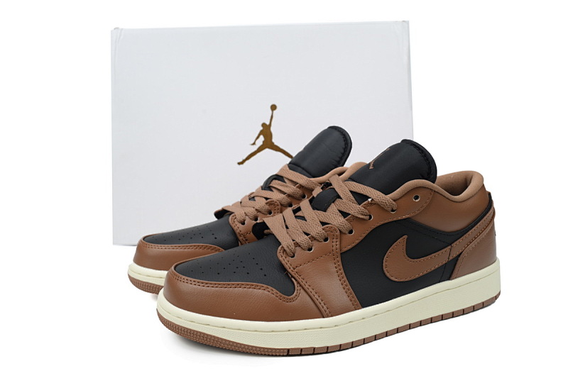 【AA1AQ】棕黑 乔丹1代低帮 DC0774-021 Air Jordan 1 Low 'Archaeo Brown'