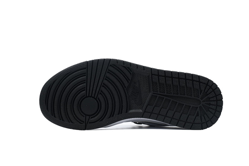 【AA1AQ】黑白银 乔丹1代低帮 553558-131 Air Jordan 1 Low Black Silver