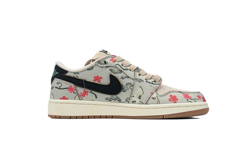 【AA1XH】八村垒 乔丹1代低帮 HV8239-100 Rui Hachimura x Air Jordan 1 Retro Low OG 'Cranes'