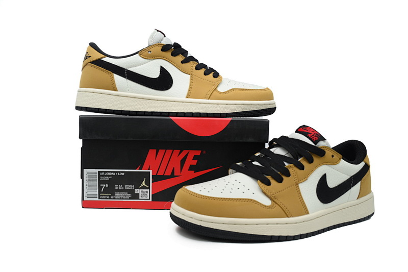 【AA1XH】低OG米麦 乔丹1代低帮 CZ0790-107 Air Jordan 1 Retro Low OG 'Rookie of the Year'