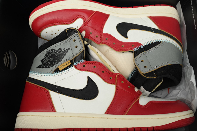 【DA0OG】UN芝加哥 OG版乔丹1代复古篮球鞋 HV8563-600 Union LA x Air Jordan 1 Retro High OG SP 'Chicago Shadow'