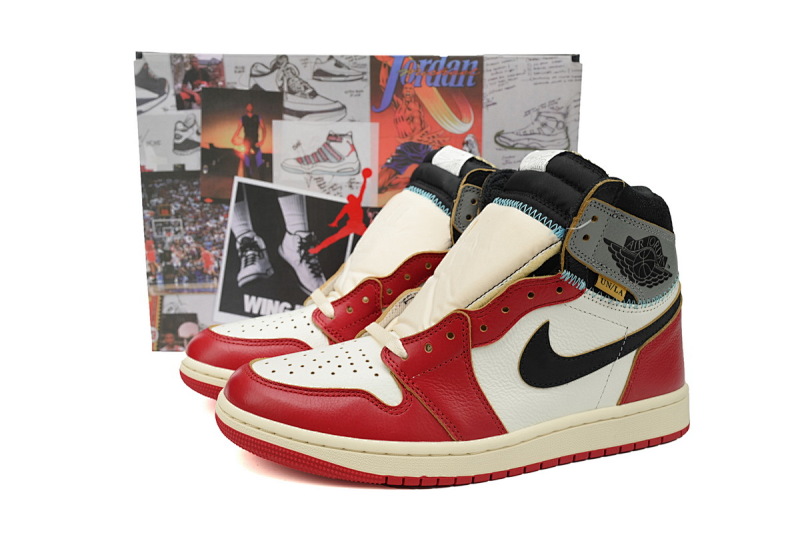 【DA0OG】UN芝加哥 OG版乔丹1代复古篮球鞋 HV8563-600 Union LA x Air Jordan 1 Retro High OG SP 'Chicago Shadow'