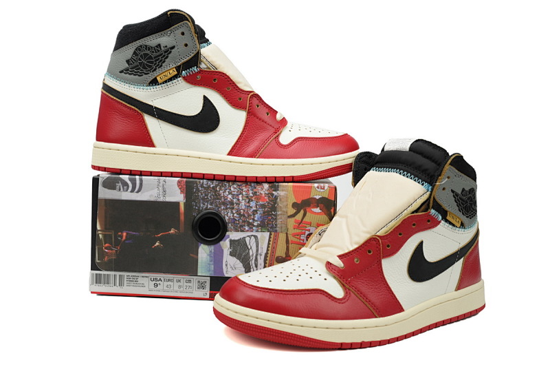 【DA0OG】UN芝加哥 OG版乔丹1代复古篮球鞋 HV8563-600 Union LA x Air Jordan 1 Retro High OG SP 'Chicago Shadow'