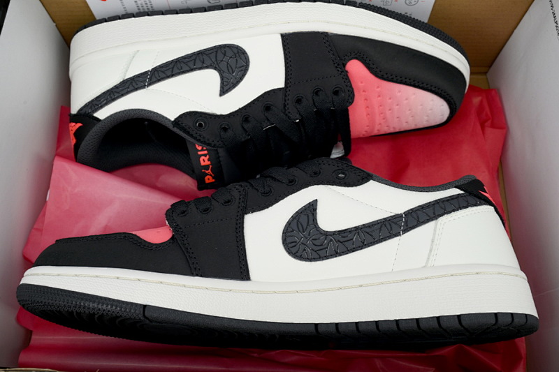 yupoo_325276_f1074d6e.jpg 【AA1XH】低大巴黎 乔丹1代低帮 HF8828-100 Paris Saint-Germain x Air Jordan 1 Retro Low OG 'Sail Pink Oxford'