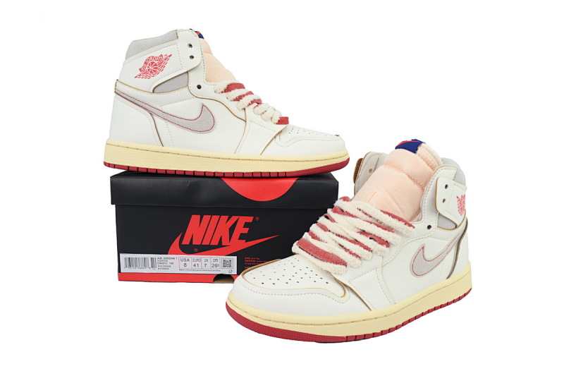 yupoo_325305_6f233d6a.jpg 【BA7XH】兔八哥米色 乔丹1代复古篮球鞋 DB4612-100 Air Jordan 1 Retro High OG 'Sail Cinnabar'
