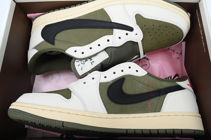 【CA1XP】8.0米绿 XP版乔丹1代 DM7866-200 Travis Scott x Air Jordan 1 Retro Low