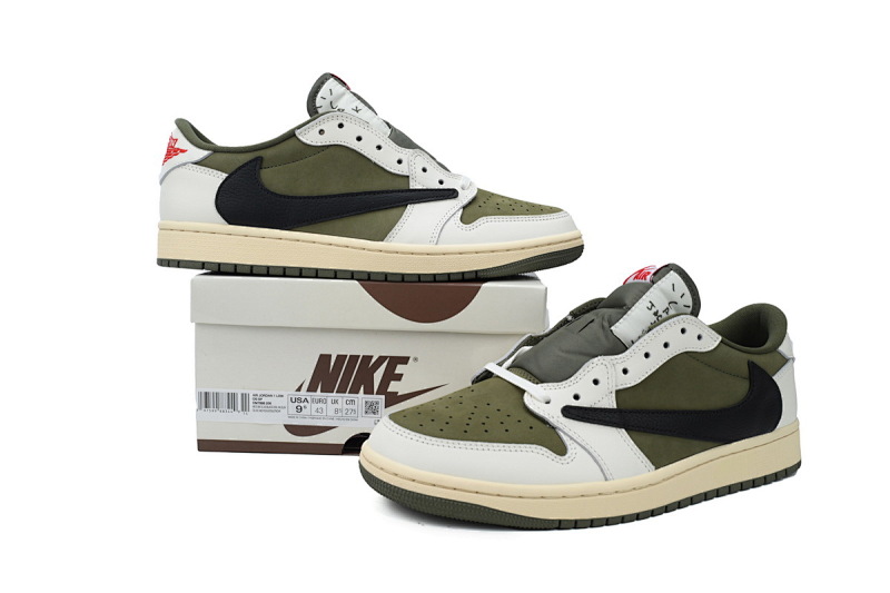 【CA1XP】8.0米绿 XP版乔丹1代 DM7866-200 Travis Scott x Air Jordan 1 Retro Low