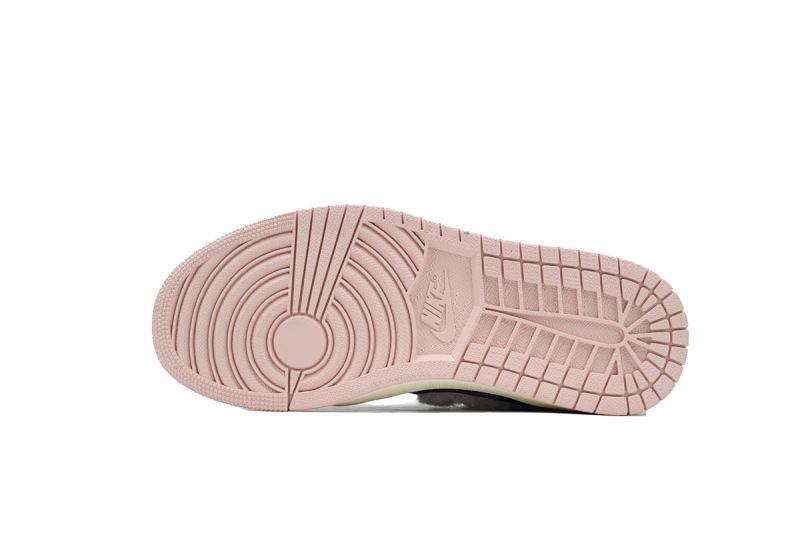 【AA1AQ】枣红粉勾 乔丹1代低帮 FZ3928-200 Air Jordan 1 Low SE GS 'Fur Swoosh'
