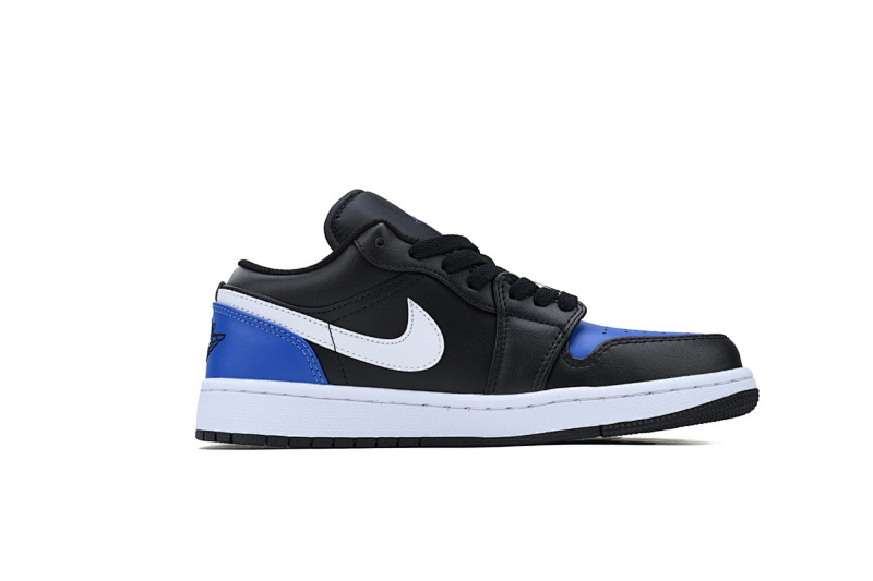【AA1AQ】黑宝蓝 乔丹1代低帮 553558-042 Air Jordan 1 Low 'Black Royal Toe'