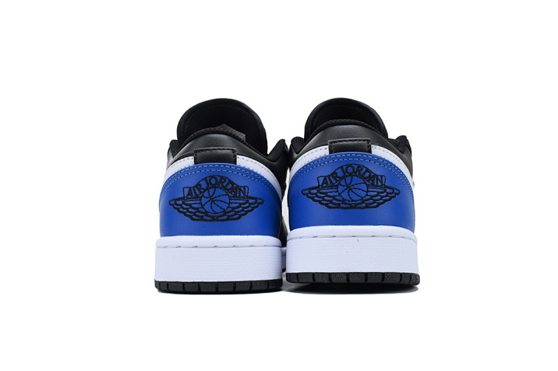 【AA1AQ】黑宝蓝 乔丹1代低帮 553558-042 Air Jordan 1 Low 'Black Royal Toe'