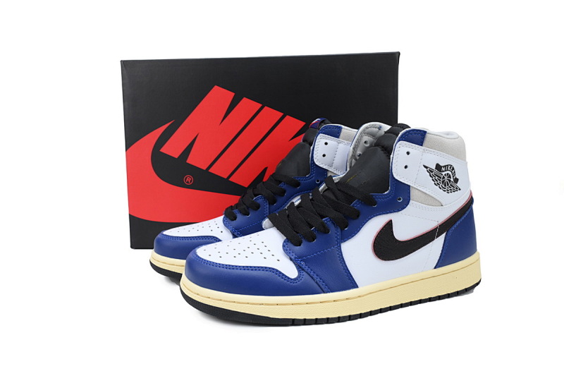 【BA7XH】高班45周年 乔丹1代篮球鞋 FD2596-400 Air Jordan 1 Retro High OG Rare Air 'Deep Royal Blue'
