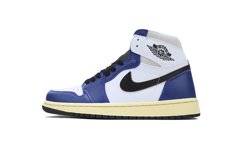 【BA7XH】高班45周年 乔丹1代篮球鞋 FD2596-400 Air Jordan 1 Retro High OG Rare Air 'Deep Royal Blue'