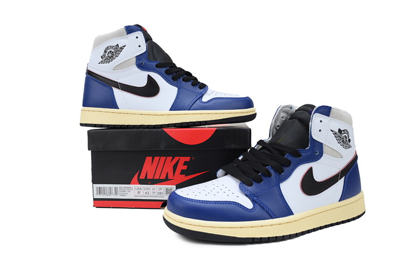 【BA7XH】高班45周年 乔丹1代篮球鞋 FD2596-400 Air Jordan 1 Retro High OG Rare Air 'Deep Royal Blue'