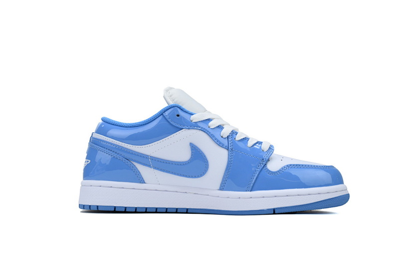 yupoo_325613_395bc2bb.jpg 【AA1XH】低漆皮北卡蓝 乔丹1代低帮 FZ2138-114 Air Jordan 1 Low SE 'Legend Blue'