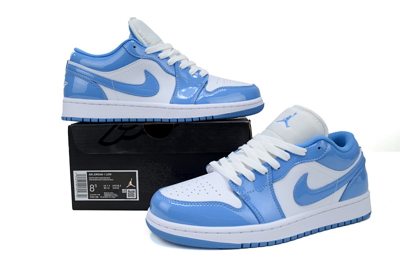 yupoo_325613_e459dbf9.jpg 【AA1XH】低漆皮北卡蓝 乔丹1代低帮 FZ2138-114 Air Jordan 1 Low SE 'Legend Blue'