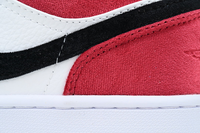 【AA1AQ】丝绸红 乔丹1代低帮 FZ3242-001 Air Jordan 1 Low SE 'Velvet Black Toe'