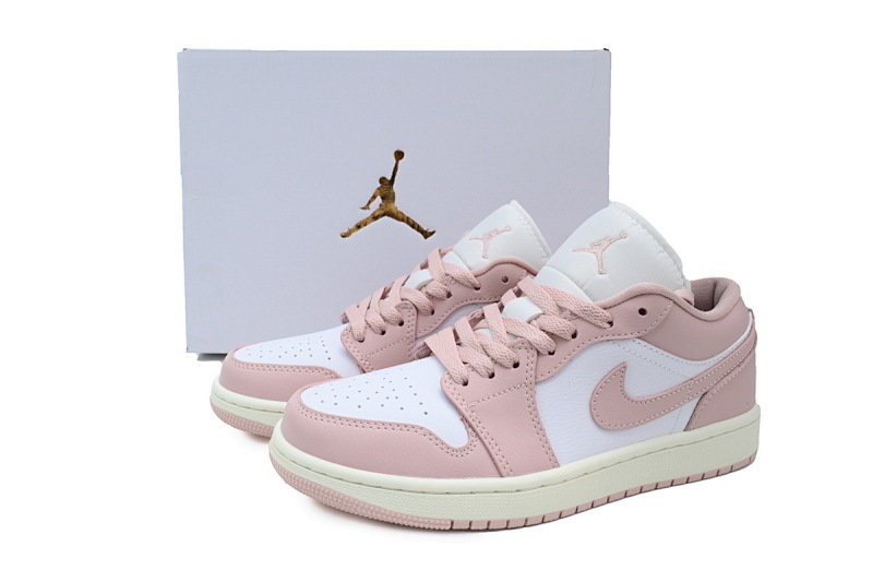 【AA1AQ】樱花粉 乔丹1代低帮 DC0774-162 Air Jordan 1 Low 'Pink Oxford'