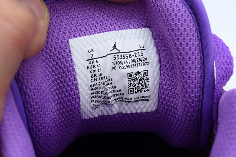 【AA1AQ】白棕紫 乔丹1代低帮 553558-215 Air Jordan 1 Low 'Palomino'