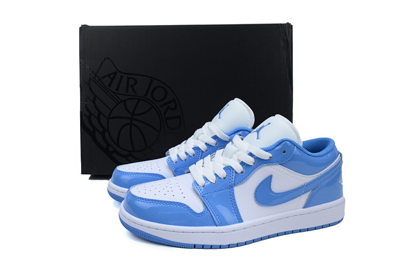 【AA1AQ】镜面北卡蓝 乔丹1代低帮 FZ2138-114 Air Jordan 1 Low SE 'Legend Blue'