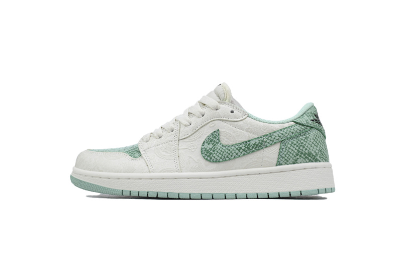 yupoo_325823_d1fdcfe9.jpg 【AA1XH】蛇年白绿 乔丹1代低帮 HF3144-100 Air Jordan 1 Low OG Year of the Snake