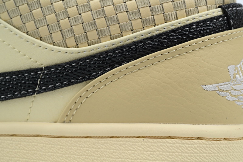 yupoo_325881_6878a564.jpg 【AA1XH】椰子 乔丹1代低帮 HQ3437-101 Air Jordan 1 Low SE 'Coconut Milk Black'