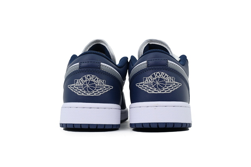 【AA1AQ】白湛蓝 乔丹1代低帮 553558-141 Air Jordan 1 Low 'Midnight Navy'