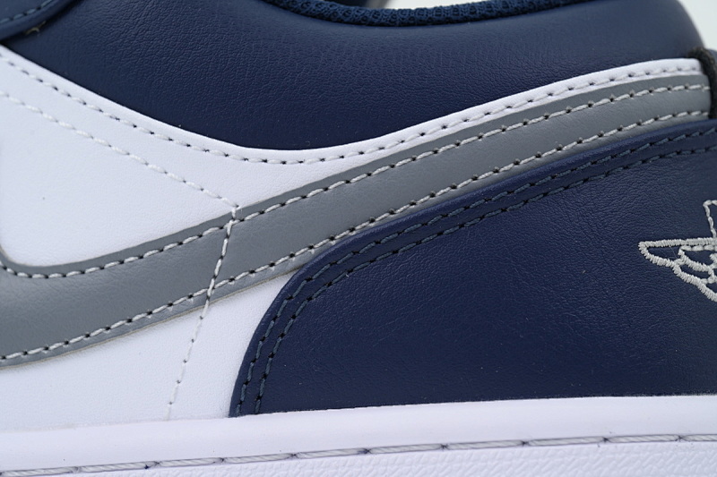 【AA1AQ】白湛蓝 乔丹1代低帮 553558-141 Air Jordan 1 Low 'Midnight Navy'