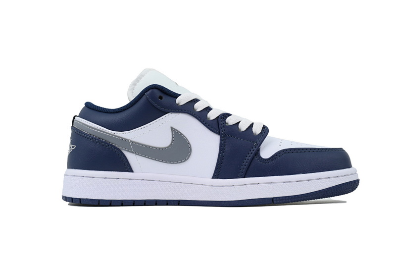 【AA1AQ】白湛蓝 乔丹1代低帮 553558-141 Air Jordan 1 Low 'Midnight Navy'