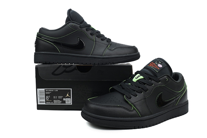 yupoo_325968_52a5c9f5.jpg 【AA1XH】黑猫 乔丹1代低帮 HM3690-001 Air Jordan 1 Low SE 'Black Cat Mascot'