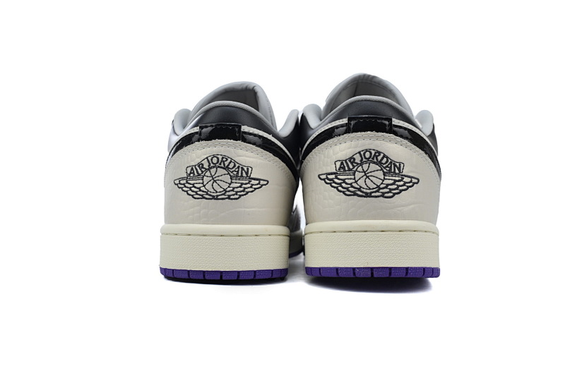 yupoo_326045_9de41707.jpg 【AA1AQ】白黑紫 乔丹1代低帮 HF5759-101 Air Jordan 1 Low SE 'Punk Rock'