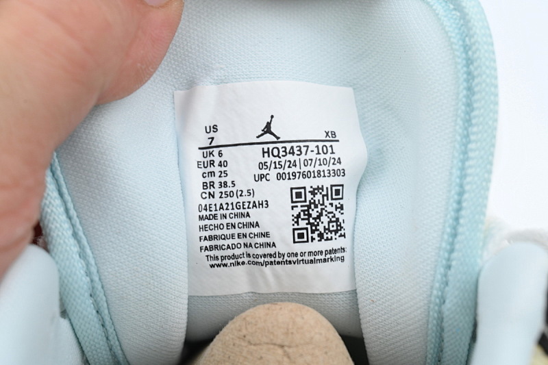 【AA1AQ】椰奶黑 乔丹1代低帮 HQ3437-101 Air Jordan 1 Low SE 'Coconut Milk Black'