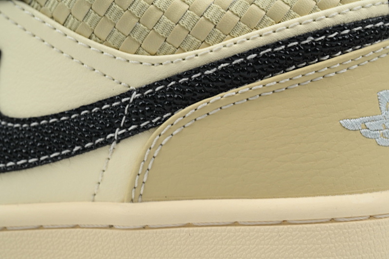 【AA1AQ】椰奶黑 乔丹1代低帮 HQ3437-101 Air Jordan 1 Low SE 'Coconut Milk Black'