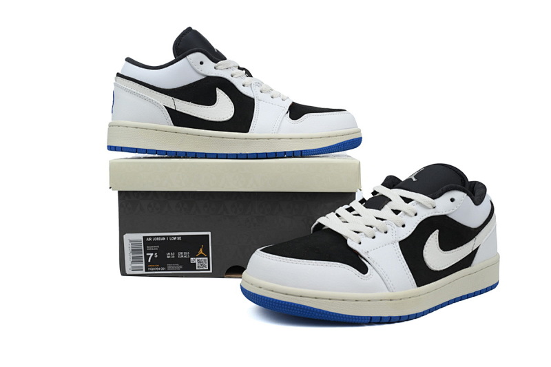 【AA1AQ】熊猫蓝底 乔丹1代低帮 HQ0764-001 Air Jordan 1 Low 'Quai 54'