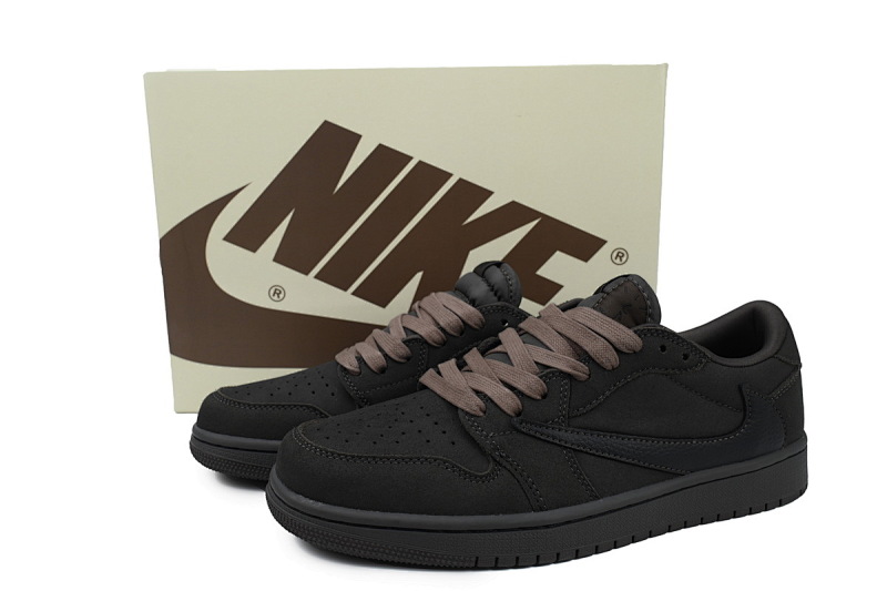 【AA1XH】低蟑螂侠倒勾 乔丹1代低帮 DM7866-202 Travis Scott x Air Jordan 1 Low OG SP 'Velvet Brown'
