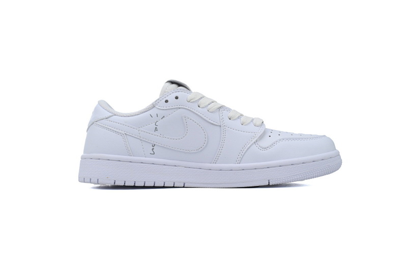 【AA1XH】低帮白倒钩 乔丹1代低帮 TD1228-111 Travis Scott x Air Jordan 1 Low White