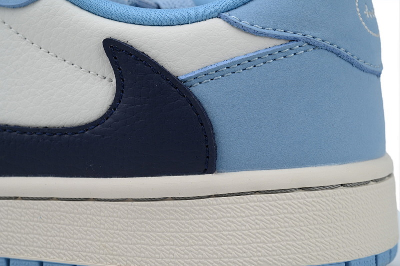 【AA1XH】低帮莱克倒勾 乔丹1代低帮 DM7688-400 Travis Scott x Air Jordan 1 Low Blue