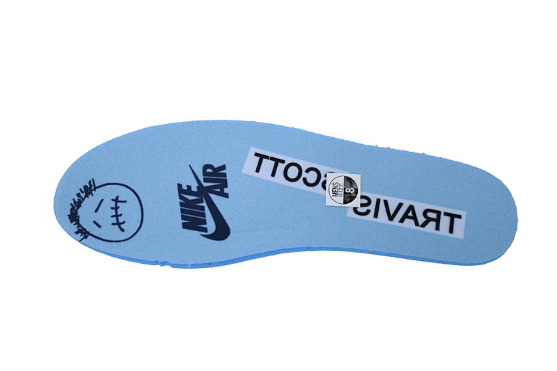 【AA1XH】低帮莱克倒勾 乔丹1代低帮 DM7688-400 Travis Scott x Air Jordan 1 Low Blue