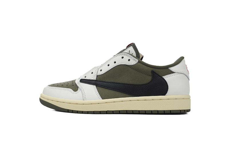 yupoo_326393_6a4bd27c.jpg 【CA1K6】9.0绿黑倒勾 纯原乔丹1代低帮 DM7866-200 Travis Scott x Air Jordan 1 Low OG SP 'Medium Olive'
