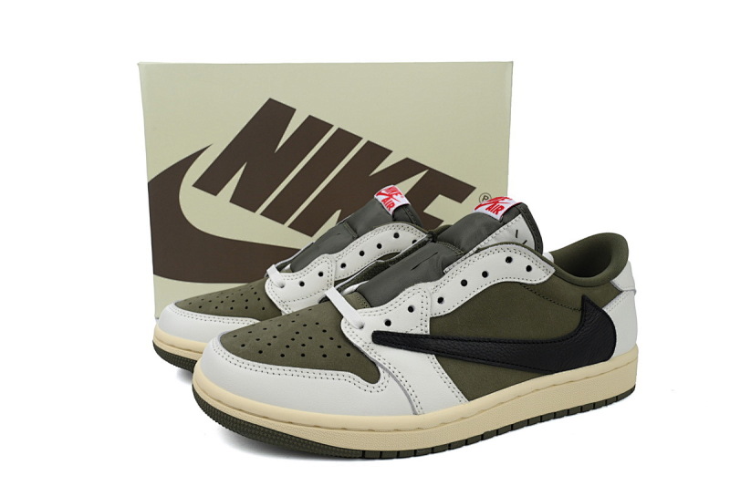 yupoo_326393_c3cd0d32.jpg 【CA1K6】9.0绿黑倒勾 纯原乔丹1代低帮 DM7866-200 Travis Scott x Air Jordan 1 Low OG SP 'Medium Olive'