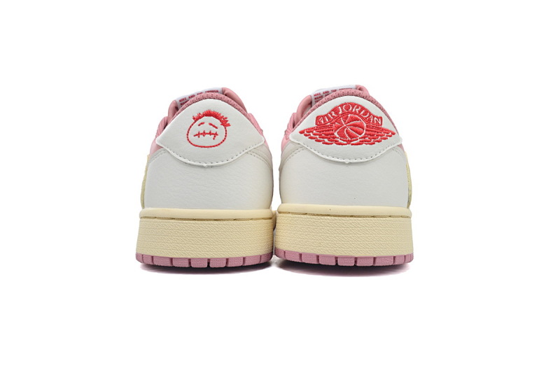 yupoo_326452_aadbe5ab.jpg 【AA1XH】白粉倒勾 乔丹1代低帮 DM7866-600 Travis Scott x Air Jordan 1 Low OG White Pink