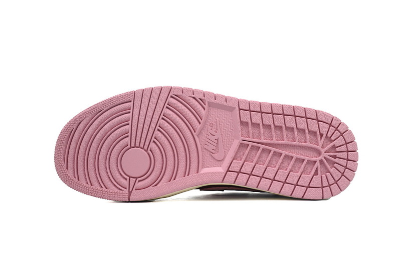 【AA1XH】棕粉倒勾 乔丹1代低帮 DZ4137-206 Travis Scott x Air Jordan 1 Low OG SP Dark Pony Pink