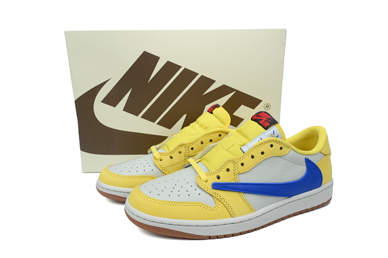 【DA7OG】黄低勾 OG版乔丹1代 DZ4137-700 Travis Scott x Air Jordan 1 Low OG Canary