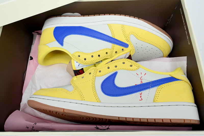 【DA7OG】黄低勾 OG版乔丹1代 DZ4137-700 Travis Scott x Air Jordan 1 Low OG Canary