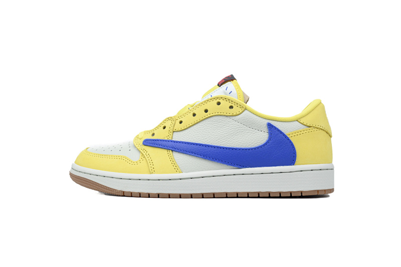 【DA7OG】黄低勾 OG版乔丹1代 DZ4137-700 Travis Scott x Air Jordan 1 Low OG Canary